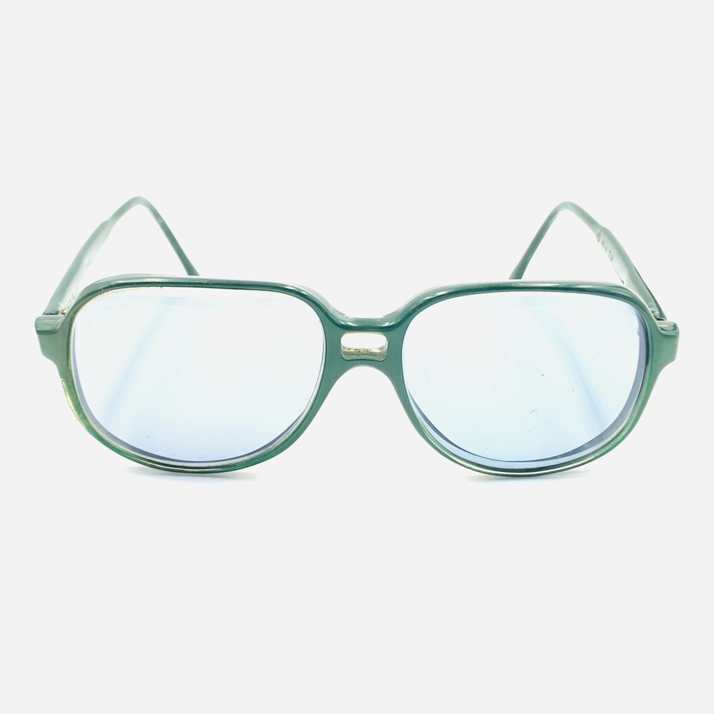 Vintage Alfa 742 Green Oval Sunglasses Frames